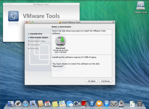 OS X Mavericks - Install VMware Tools