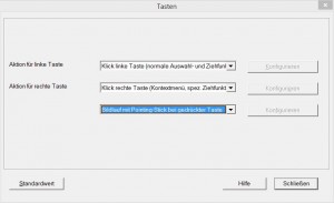Bildlauf mit Pointing Stick
