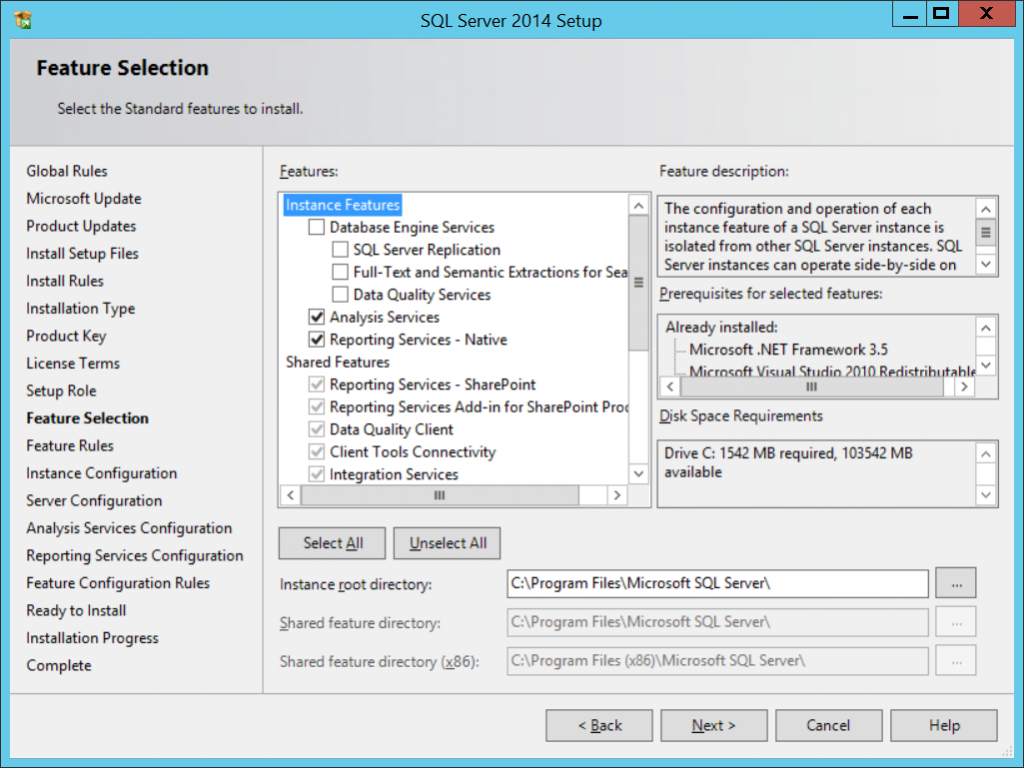 Microsoft SQL Server 2014 SSRS Instanzen UNBLOG Tutorials