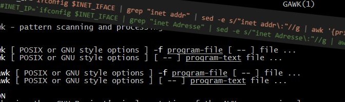 Der Reportgenerator awk