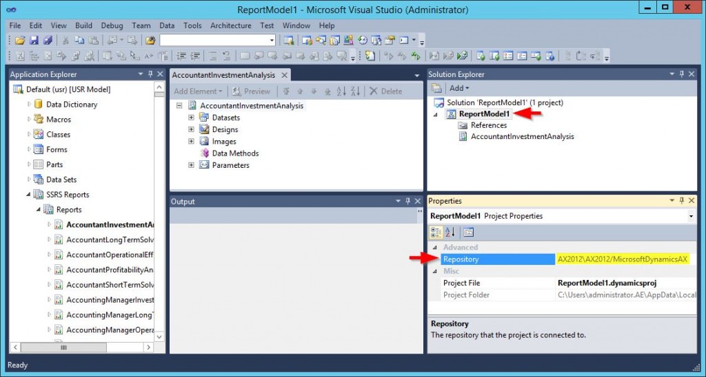 Visual Studio 20120 ultimate SSRS Reports deploying