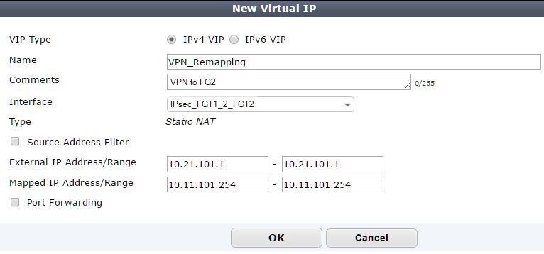 New Virtual IP