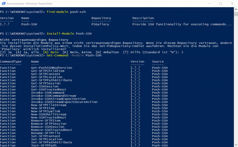 PowerShell remoting over SSH Posh-SSH UNBLOG Tutorials