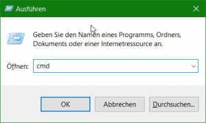 Open command prompt cmd
