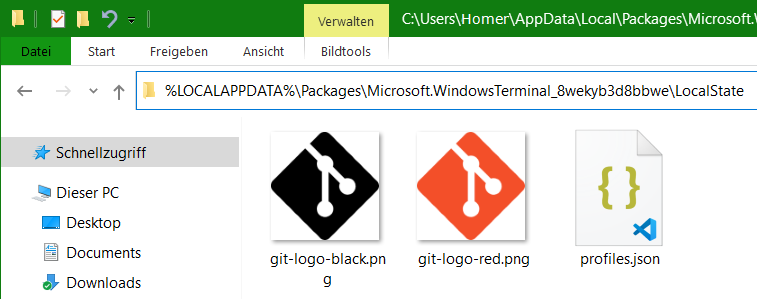 Windows Terminal Profiles