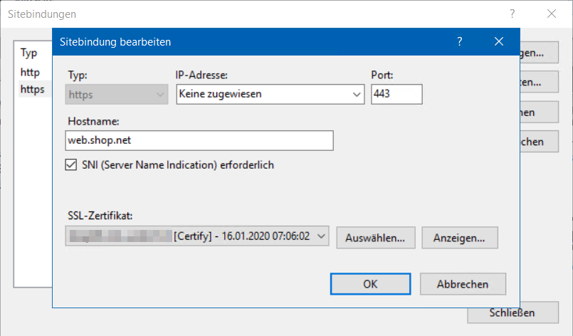 Let's Encrypt Zertifikat für Windows IIS und Exchange Server
