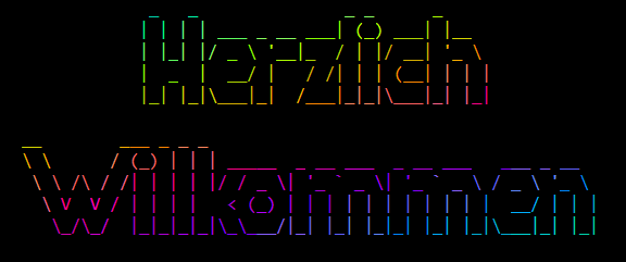 Regenbogenfarben im Linux Terminal