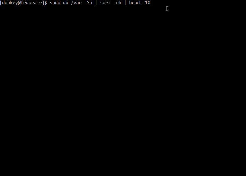 Mit tree, free und dutree Festplattennutzung anzeigen