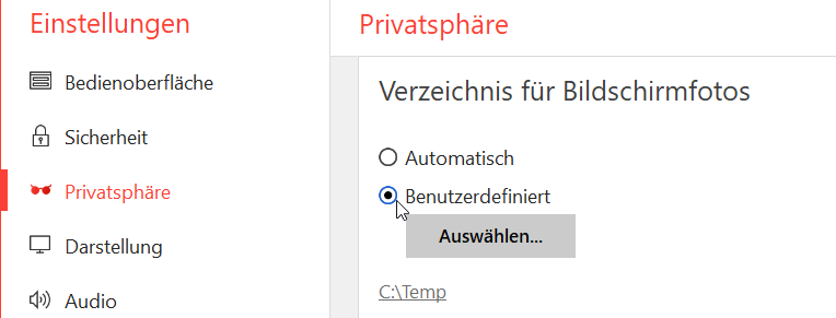 AnyDesk Bildschirmfotos
