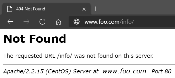 Apache ServerSignature ServerTokens deaktivieren