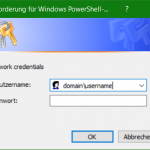 Windows-PowerShell-Anmeldeinformationen.