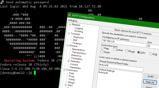 KiTTY SSH-Client für Windows