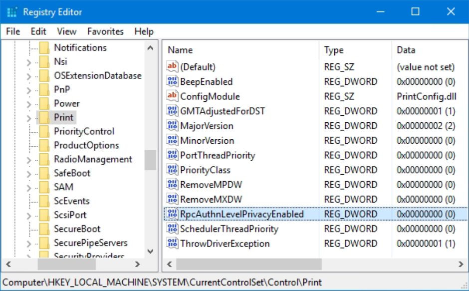 RpcAuthnLevelPrivacyEnabled
