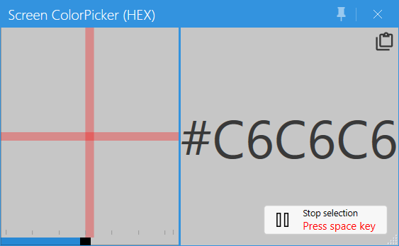 Windows Farbpipette Color Picker (HEX)