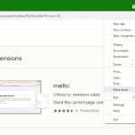 Erweiterung mailto aus chrome web store hinzufügen
