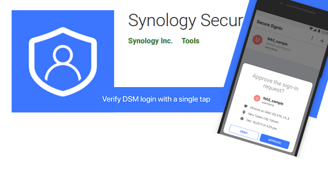 Synology Anmeldung ohne Passwort mit Secure SignIn