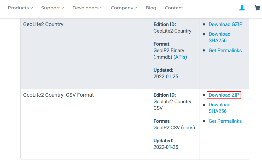 GeoIP2 and GeoIP Legacy Databases