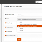 OPNsense 2FA TOTP mit Google Authenticator OPNsense System Access TOTP Server