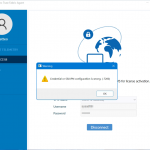 credential or ssplvpn configuration is wrong