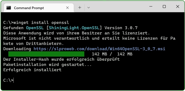 Slproweb Open Ssl OpenSSL für Windows 10 und 11 UNBLOG Tutorials