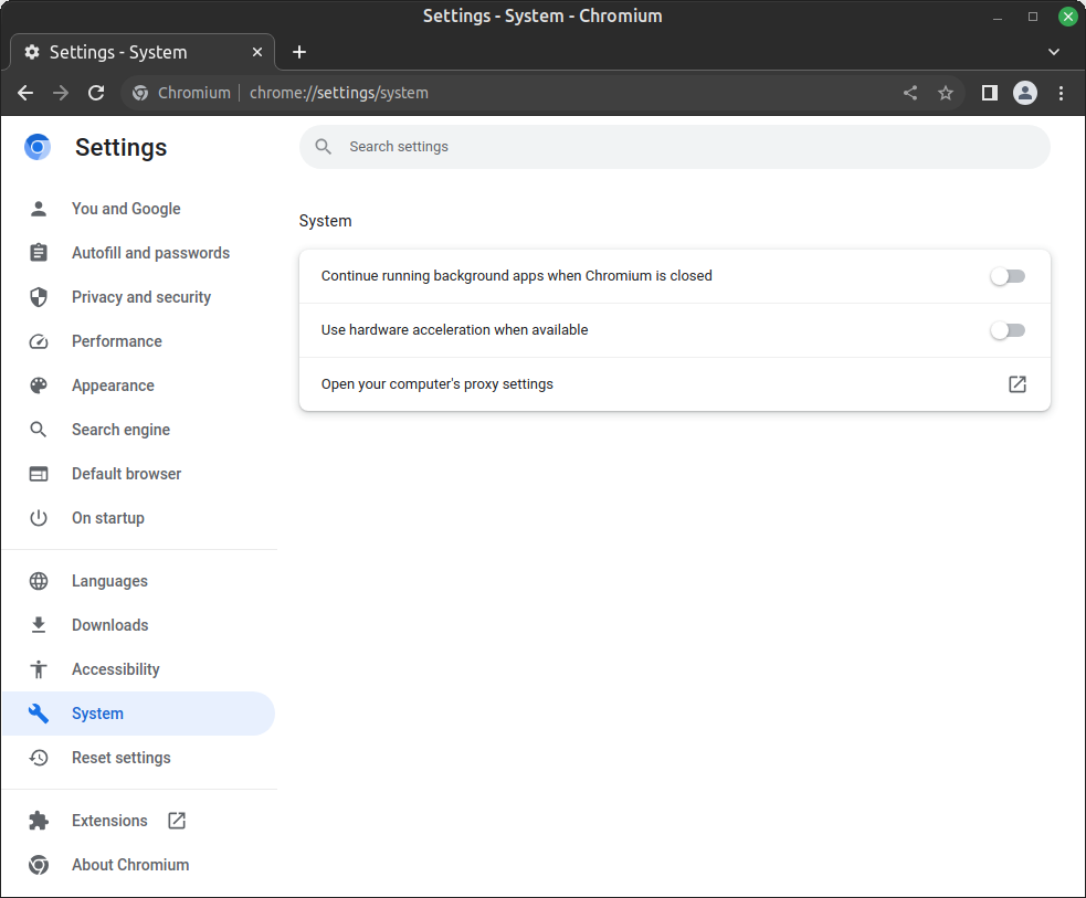 Chromium broswer does not show text websites properly and images displayed confused