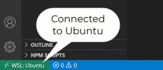 Xdebug 3 WSL2 VS Code status bar
