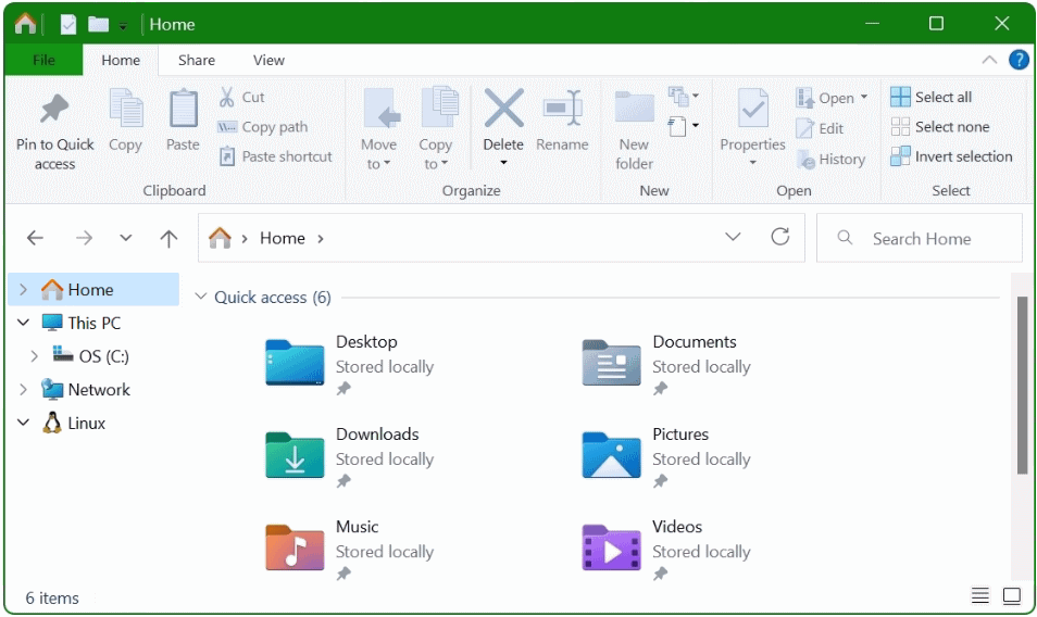 Restore Back to Classic Ribbon in Windows 11 22H2 and later.