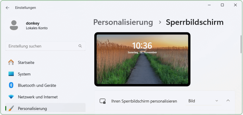 Windows Blickpunkt Reparieren